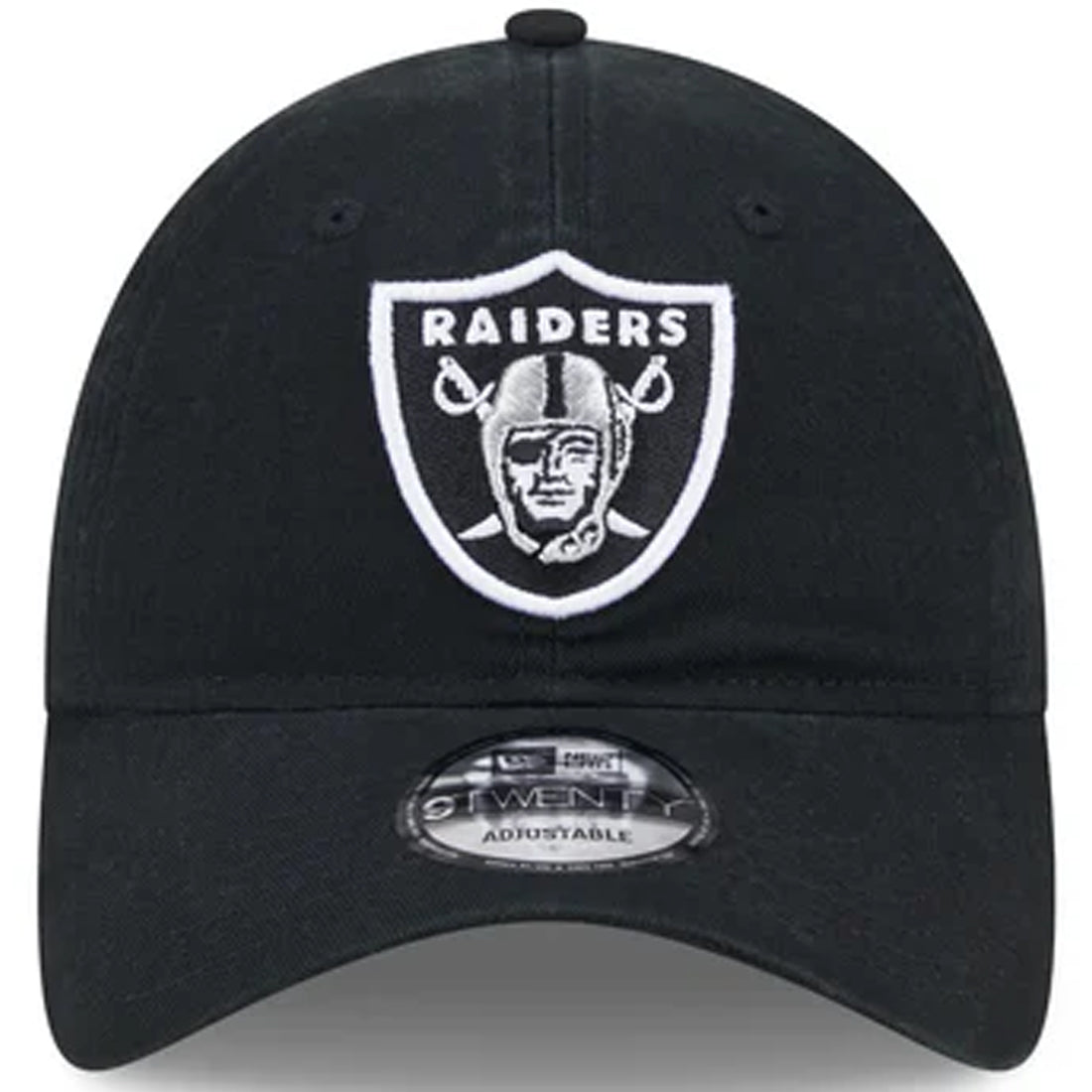 LAS VEGAS RAIDERS EVERGREEN BASIC 9TWENTY ADJUSTABLE HAT - BLACK