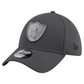 LAS VEGAS RAIDERS EVERGREEN DM 39THIRTY FLEX FIT HAT - GREY