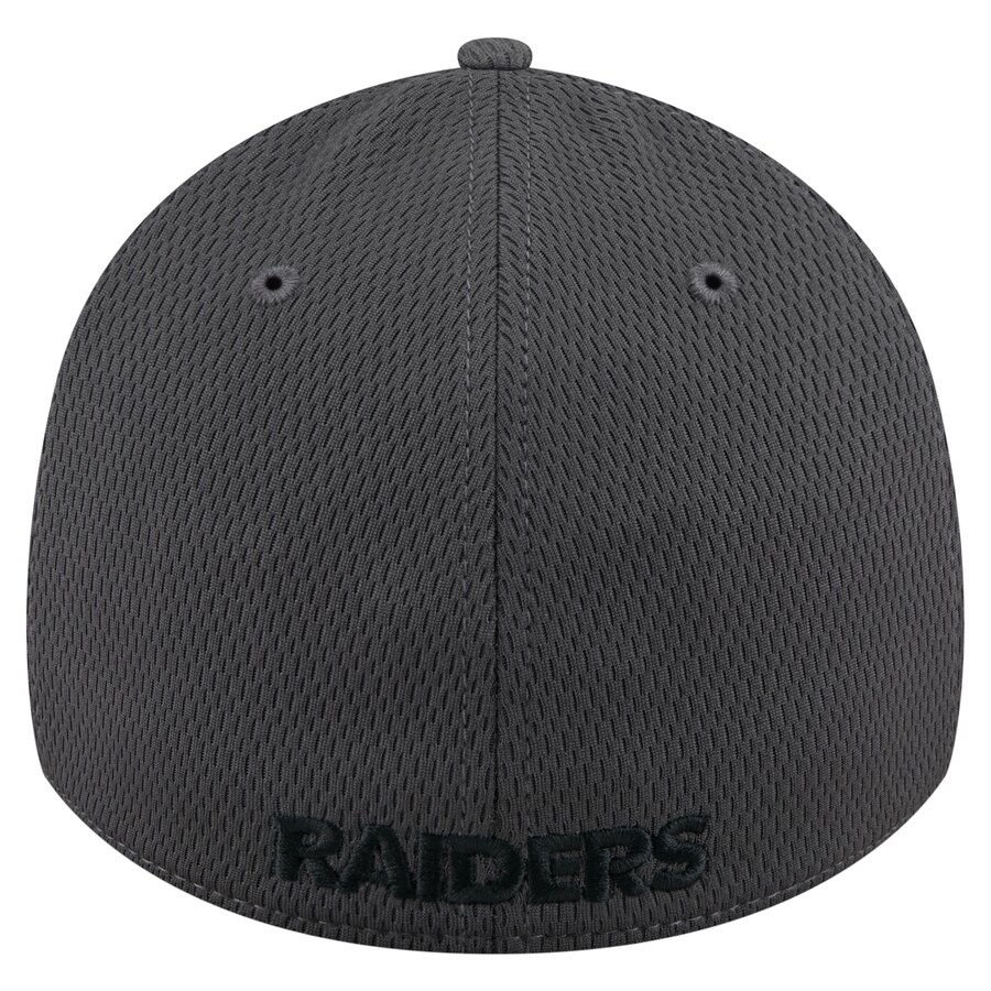 LAS VEGAS RAIDERS EVERGREEN DM 39THIRTY FLEX FIT HAT - GRAPHITE