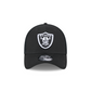LAS VEGAS RAIDERS EVERGREEN NEO 39THIRTY FLEX FIT HAT - BLACK/WHITE