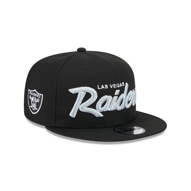 LAS VEGAS RAIDERS EVERGREEN SCRIPT 9FIFTY SNAPBACK