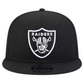 LAS VEGAS RAIDERS EVERGREEN TRUCKER 9FIFTY SNAPBACK - BLACK
