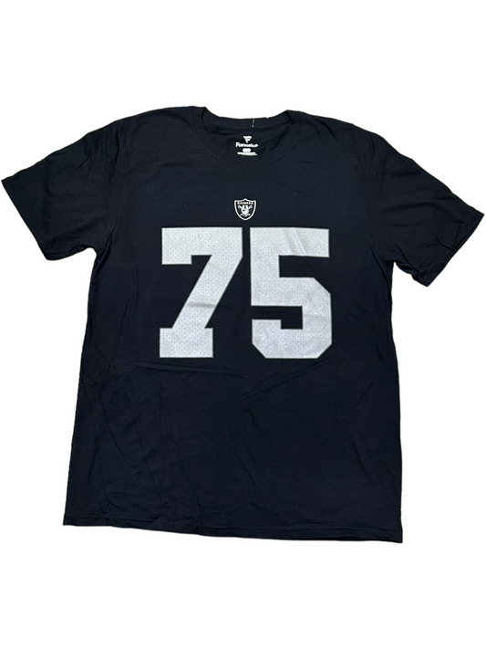 LAS VEGAS RAIDERS HOWIE LONG MEN'S RETIRED NAME AND NUMBER T-SHIRT