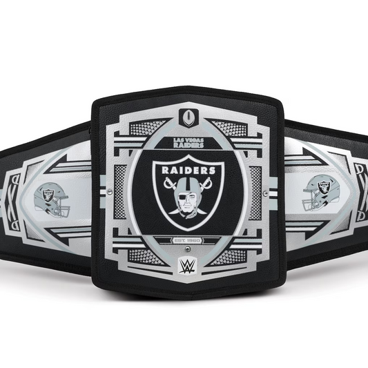 LAS VEGAS RAIDERS IGLOO WWE LEGACY BELT COOLER - BLACK