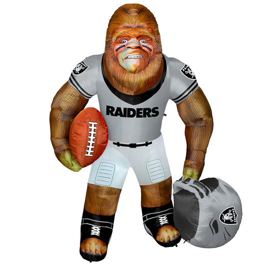 LAS VEGAS RAIDERS INFLATABLE BIG FOOTBALLER