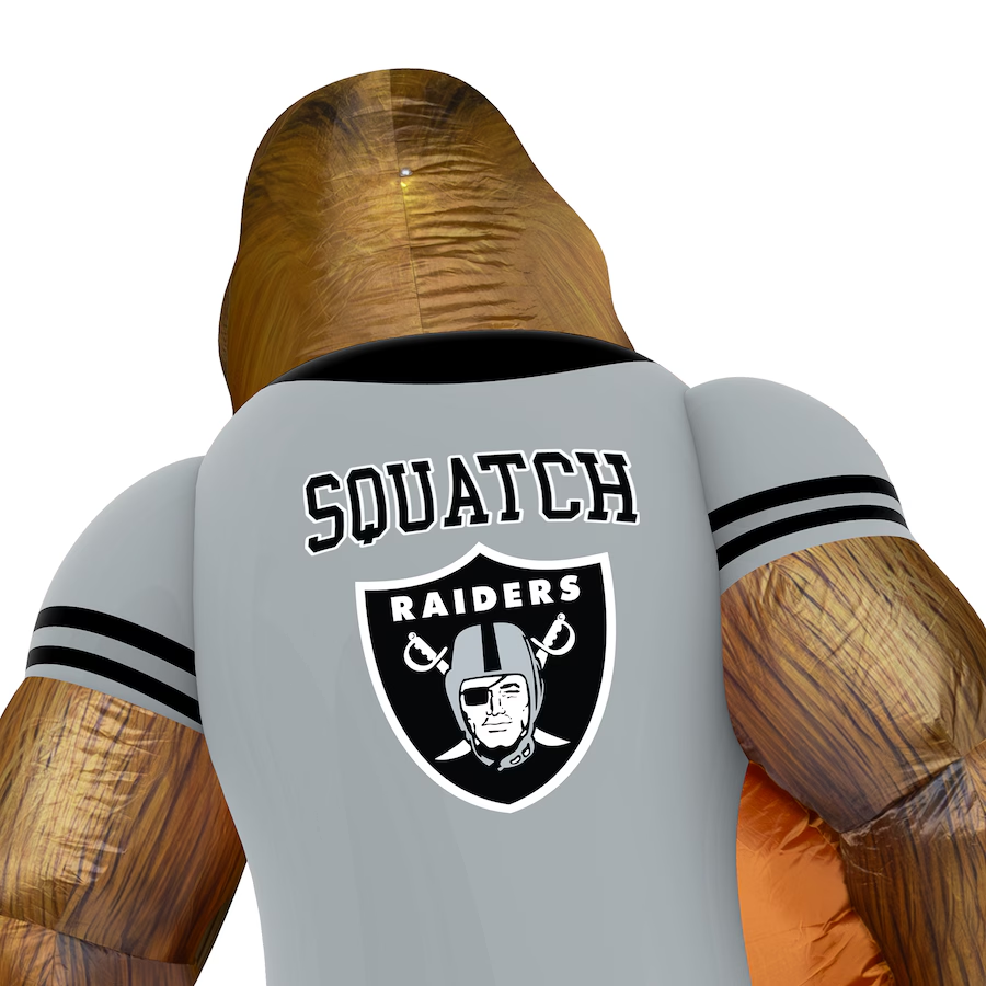 LAS VEGAS RAIDERS INFLATABLE BIG FOOTBALLER