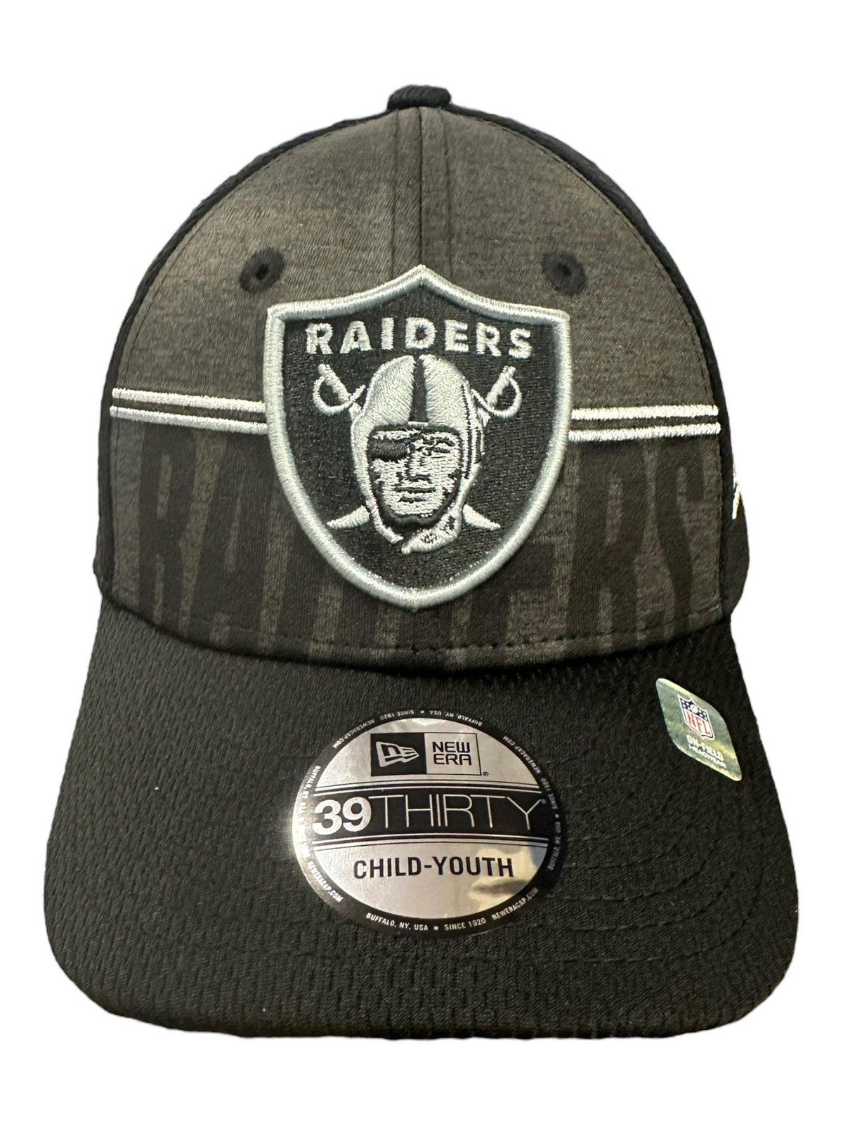 LAS VEGAS RAIDERS KIDS 2023 TRAINING CAMP 39THIRTY FLEX FIT