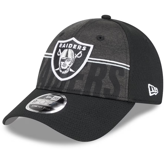 LAS VEGAS RAIDERS KIDS 2023 TRAINING CAMP 9FORTY STRETCH-SNAP HAT