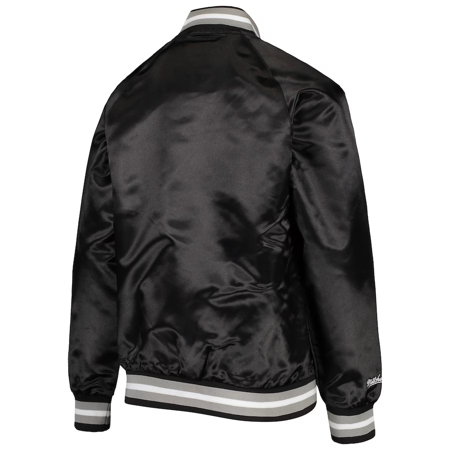 LAS VEGAS RAIDERS KIDS LIGHTWEIGHT SATIN JACKET