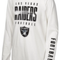 LAS VEGAS RAIDERS KIDS THE MIX COMBO 3 IN 1 T-SHIRT - BLACK/WHITE