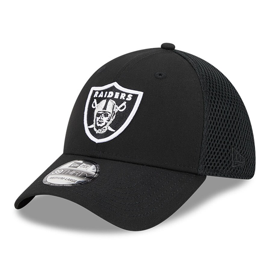 LAS VEGAS RAIDERS MAIN NEO 39THIRTY FLEX FIT HAT – JR'S SPORTS