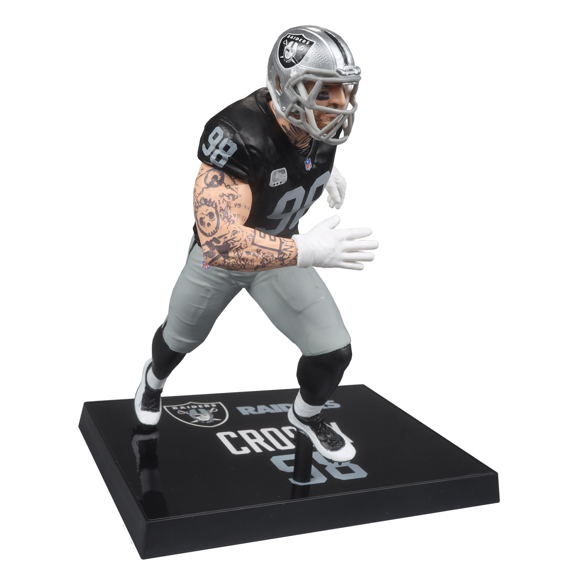 LAS VEGAS RAIDERS MAXX CROSBY NFL LEGACY 7 LAS VEGAS RAIDERS MAXX CROSBY NFL LEGACY 7
