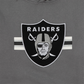 LAS VEGAS RAIDERS MEN'S 2023 SIDELINE PULLOVER HOODED SWEATSHIRT - GREY