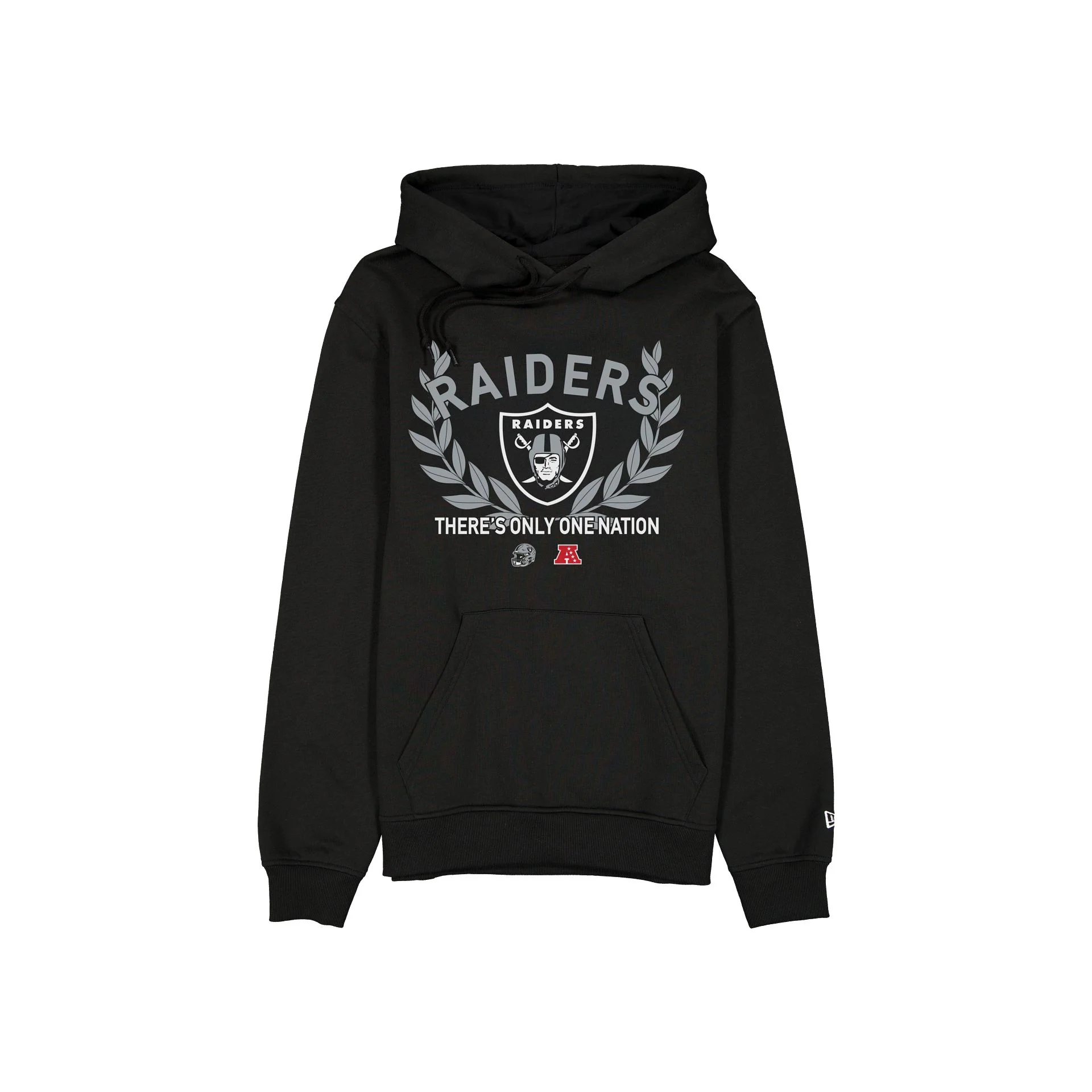 LAS VEGAS RAIDERS MEN'S 2025 NFL DRAFT PULLOVER HOODED SWEATSHIRT - BLACK