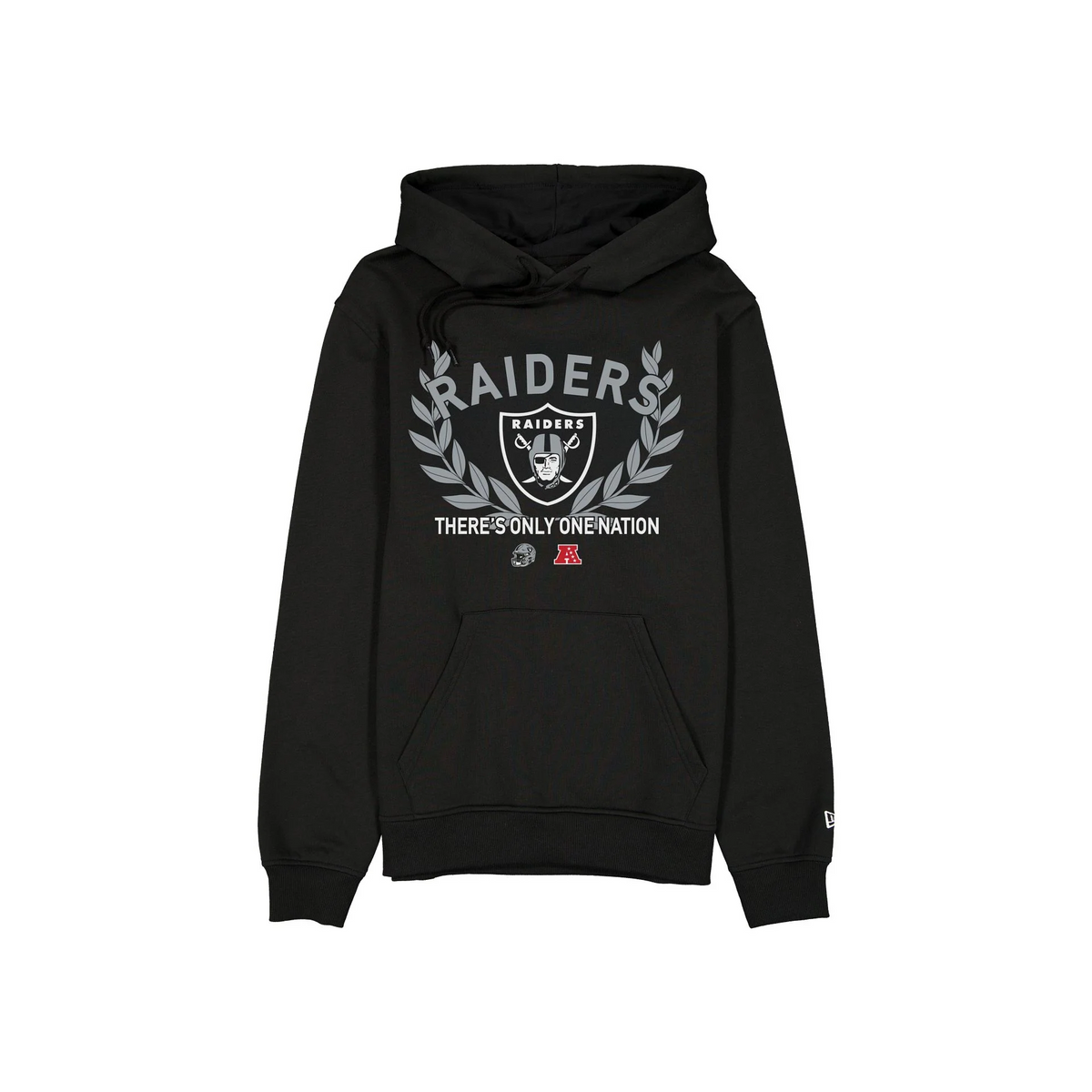 LAS VEGAS RAIDERS MEN'S 2025 NFL DRAFT PULLOVER HOODED SWEATSHIRT - BLACK