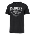 LAS VEGAS RAIDERS MEN'S '47 BRAND DELUXIA FRANKLIN T-SHIRT - BLACK