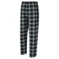 LAS VEGAS RAIDERS MEN'S COLLEGE CONCEPTS AVONDALE T-SHIRT & FLANNEL PANT SLEEPWEAR SET - BLACK/SILVER
