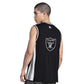 LAS VEGAS RAIDERS MEN'S COURTSIDE TANK TOP - BLACK