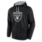 LAS VEGAS RAIDERS MEN'S DEFENDER EVO PULLOVER HOODED SWEATSHIRT