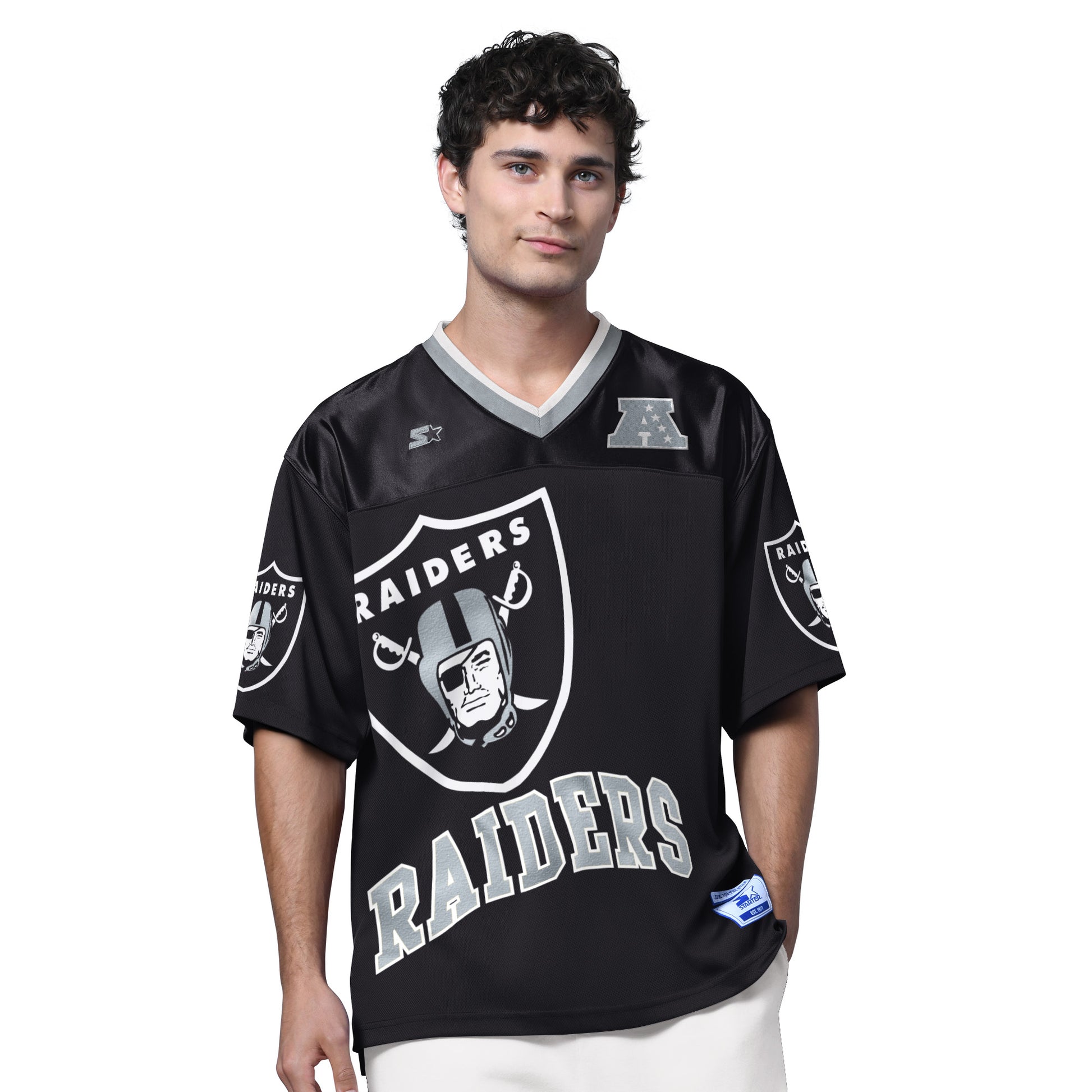 LAS VEGAS RAIDERS MEN'S G-III FORWARD PASS JERSEY 