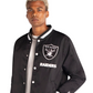 LAS VEGAS RAIDERS MEN'S LOGO SELECT BLACK JACKET