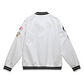 LAS VEGAS RAIDERS MEN'S MITCHELL & NESS CITY COLLECTION LIGHTWEIGHT SATIN JACKET - WHITE