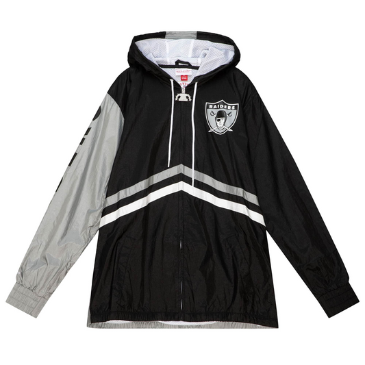 LAS VEGAS RAIDERS MEN'S MITCHELL & NESS UNDENIABLE WINDBREAKER