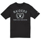 LAS VEGAS RAIDERS MEN'S NEW ERA 2025 NFL DRAFT T-SHIRT - BLACK