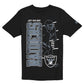 LAS VEGAS RAIDERS MEN'S NEW ERA 2026 NFL TRAINING CAMP T-SHIRT - BLACK