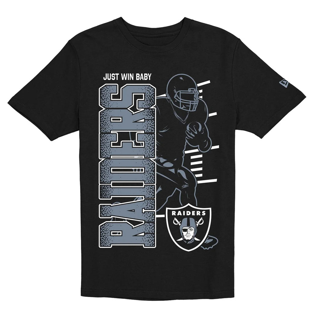 LAS VEGAS RAIDERS MEN'S NEW ERA 2026 NFL TRAINING CAMP T-SHIRT - BLACK