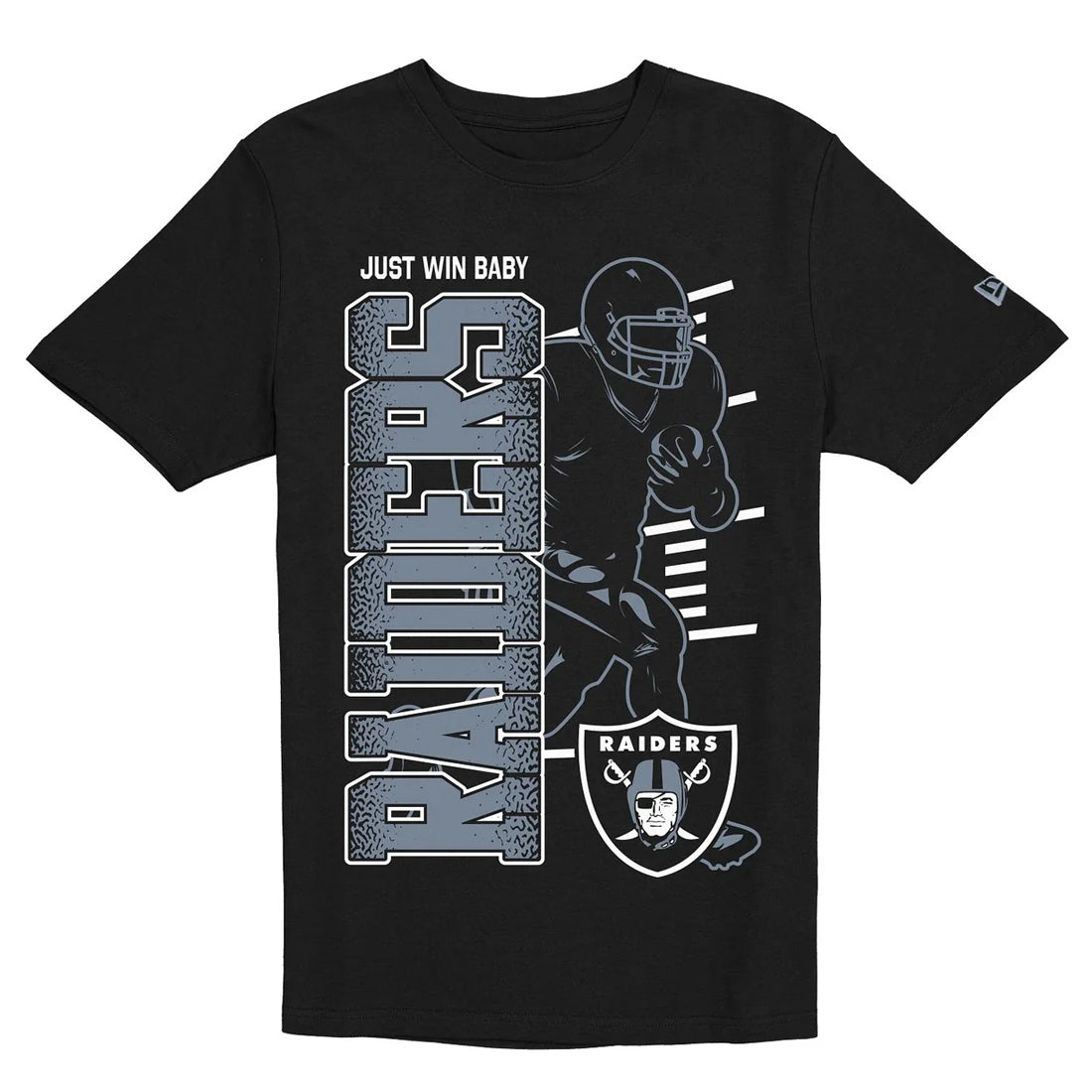 LAS VEGAS RAIDERS MEN'S NEW ERA 2026 NFL TRAINING CAMP T-SHIRT - BLACK