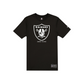 LAS VEGAS RAIDERS MEN'S NEW ERA COMBINE T-SHIRT - BLACK/WHITE