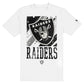 LAS VEGAS RAIDERS MEN'S NEW ERA LIFESTYLE T-SHIRT - WHITE