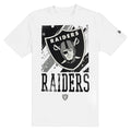 LAS VEGAS RAIDERS MEN'S NEW ERA LIFESTYLE T-SHIRT - WHITE