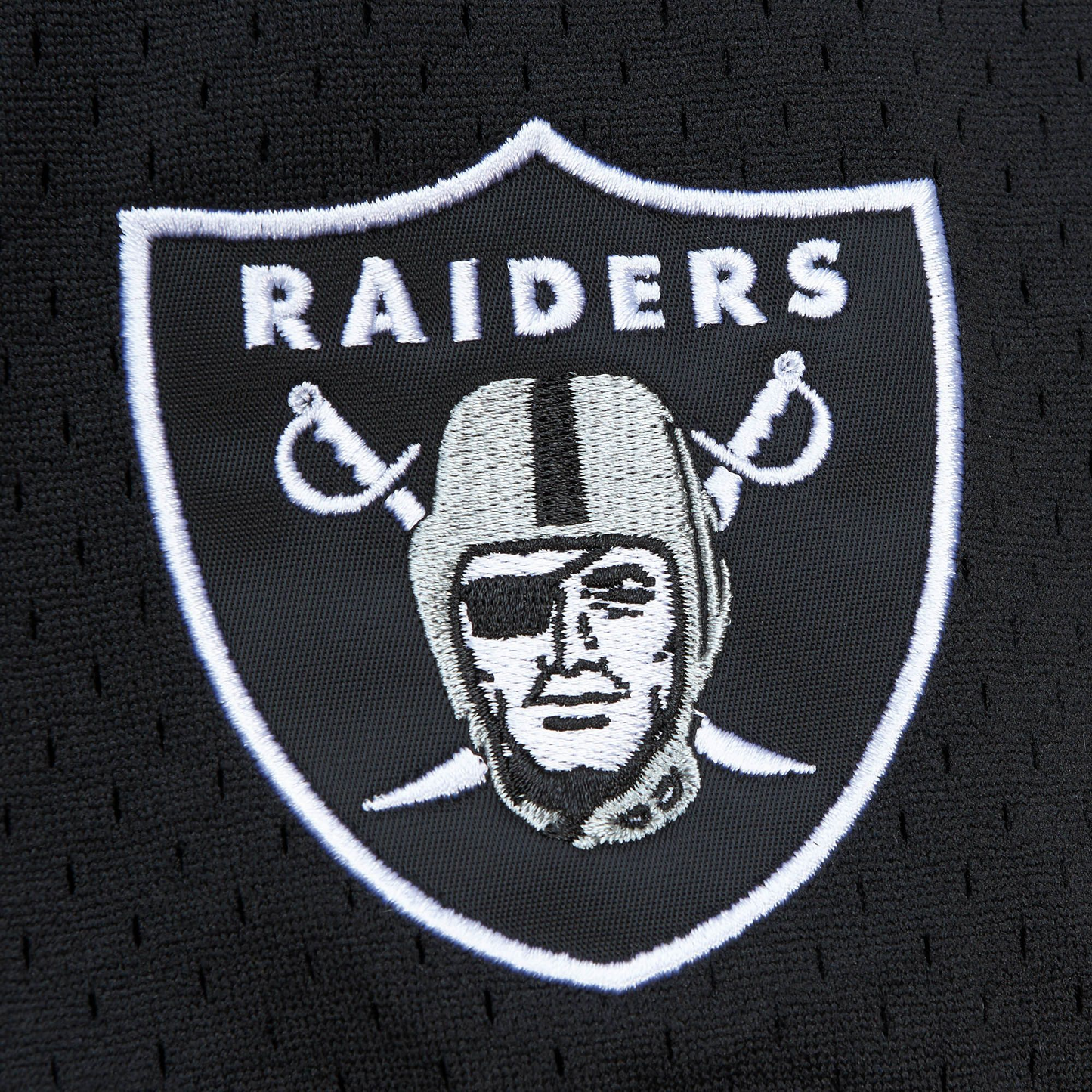 LAS VEGAS RAIDERS MEN'S ON THE CLOCK MESH JERSEY