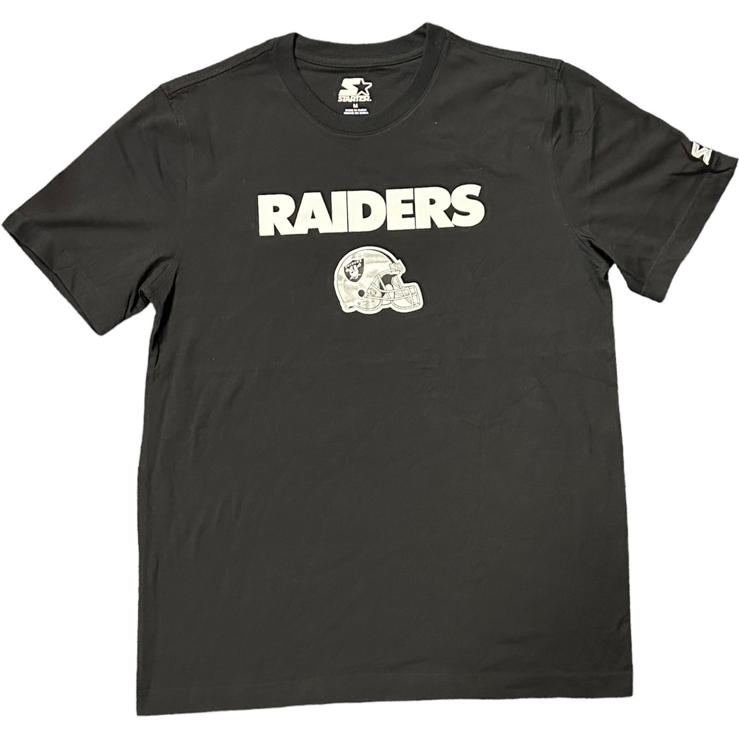 LAS VEGAS RAIDERS MEN'S SCRIPT LOGO TEE