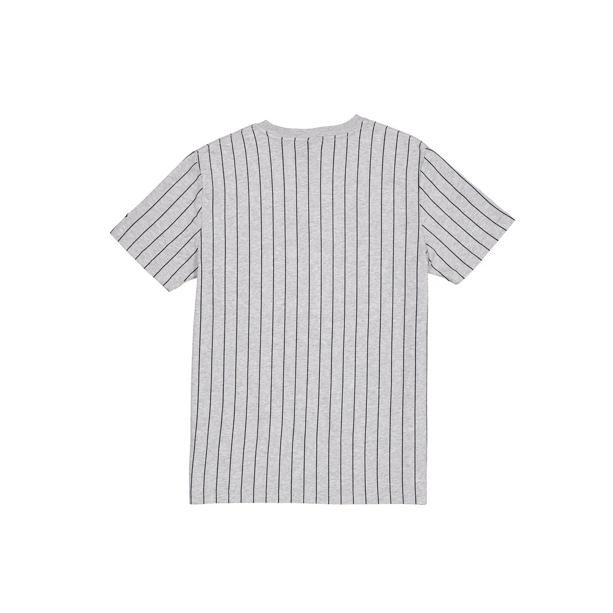LAS VEGAS RAIDERS MEN'S THROWBACK PINSTRIPE T-SHIRT - GRAY