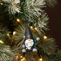 LAS VEGAS RAIDERS MINI VINYL GNOME WITH LIGHTS ORNAMENT
