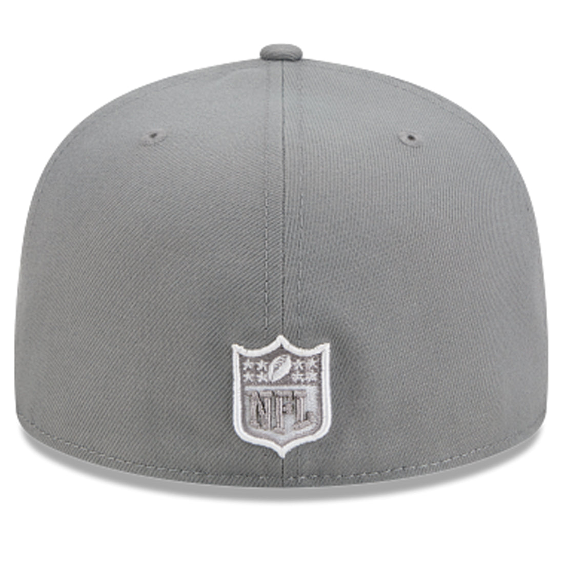 LAS VEGAS RAIDERS NEW ERA COLOR BASIC 59FIFTY FITTED HAT - STORM GRAY