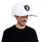 LAS VEGAS RAIDERS NOGGIN OVERSIZED HAT - WHITE