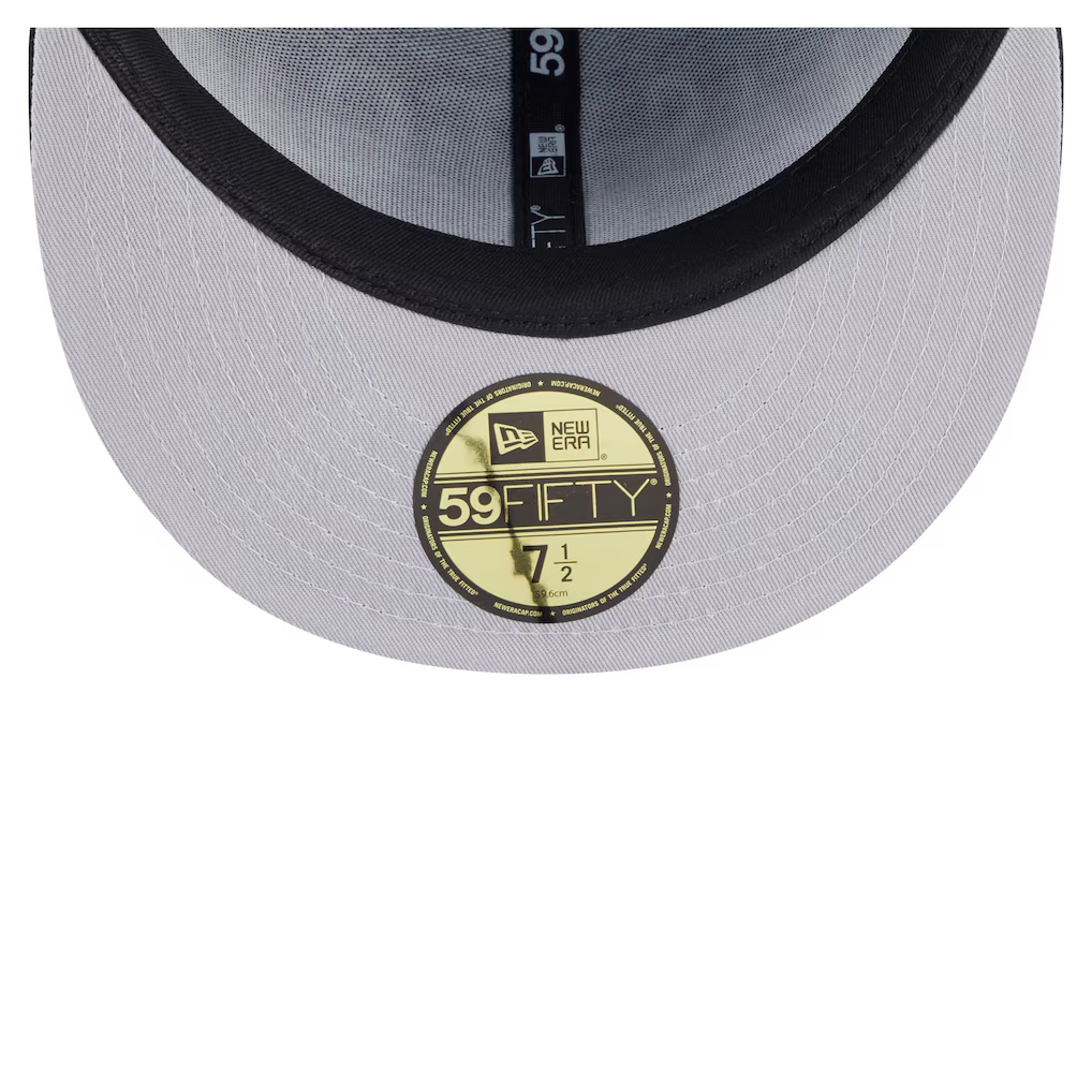 LAS VEGAS RAIDERS OVERSIZED 59FIFTY FITTED HAT - BLACK