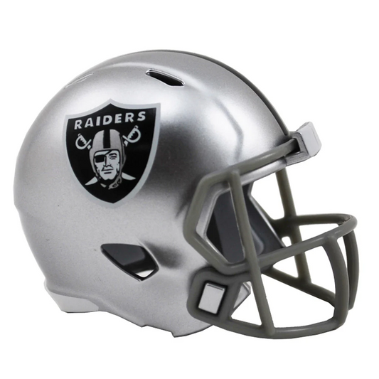 LAS VEGAS RAIDERS RIDDELL POCKET PRO SPEED HELMET