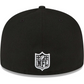 LAS VEGAS RAIDERS SUPER BOWL PATCH XVIII 59FIFTY FITTED - BLACK/WHITE