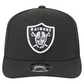 LAS VEGAS RAIDERS TEAM COLLECTION 9SEVENTY STRETCH SNAP ADJUSTABLE HAT - BLACK