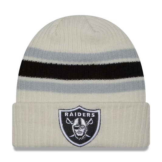 LAS VEGAS RAIDERS VINTAGE CUFFED KNIT