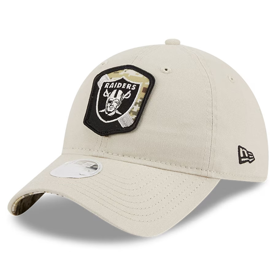 LAS VEGAS RAIDERS WOMEN'S 2023 SALUTE TO SERVICE 9TWENTY ADJUSTABLE HAT