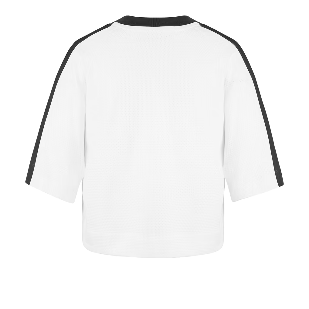 LAS VEGAS RAIDERS WOMEN'S '47 BRAND BIG OVERARCH DROP NEEDLE RAGLAN JERSEY - WHITE