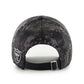 LAS VEGAS RAIDERS WOMEN'S '47 BRAND DAZZLE LOGO CLEAN UP ADJUSTABLE HAT - BLACK