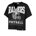 LAS VEGAS RAIDERS WOMEN'S '47 BRAND ELATION OVERSIZED NOTCH T-SHIRT - ROYAL BLUE