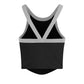 LAS VEGAS RAIDERS WOMEN'S '47 BRAND SHIMMER SHADOW TANK TOP - BLACK/GREY